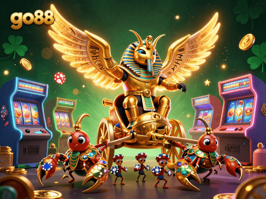 Join go88 for exhilarating slot adventures with captivating characters and vibrant gaming elements.