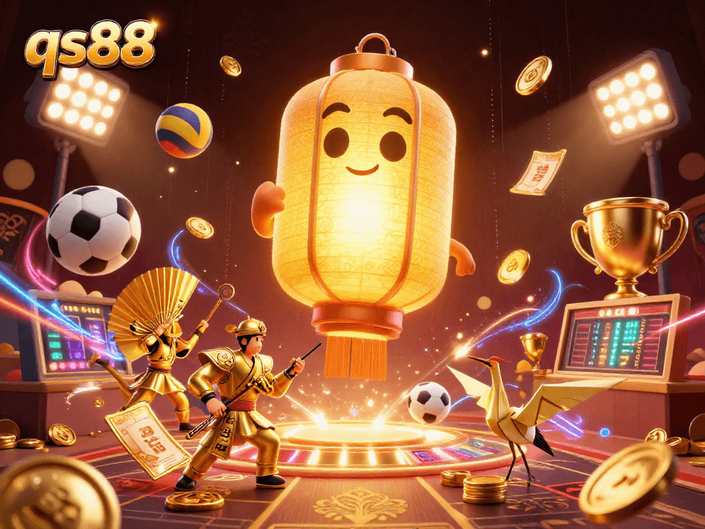 Experience excitement at qs88 as the golden lantern spirit lights up the casino scene with vibrant action.