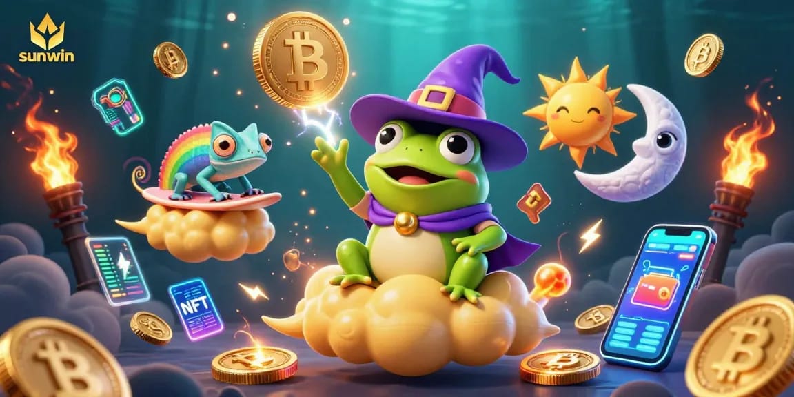 Engage in exciting wins at sunwin with a magical froggy adventure amidst golden coins.