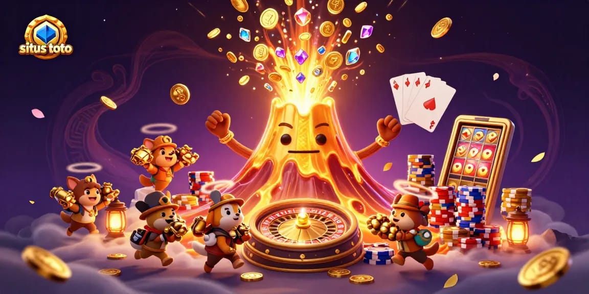 Gambarlah situs toto dengan koin emas melimpah dan slot mesin kemenangan yang memukau.