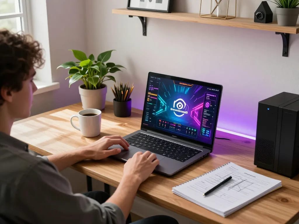 Experience gamedoithuong88 online gaming with a cozy home setup featuring immersive graphics.