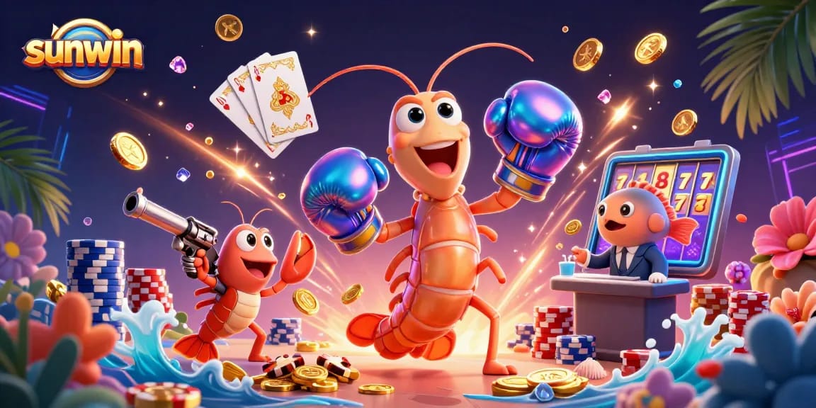 Experience dynamic gameplay with sunwin's vibrant characters in a colorful casino adventure.