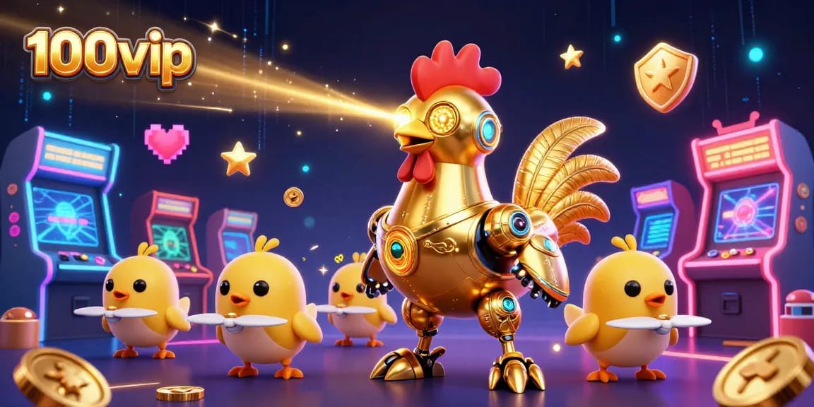 Experience thrilling entertainment with 100vip in an immersive casino-themed digital art