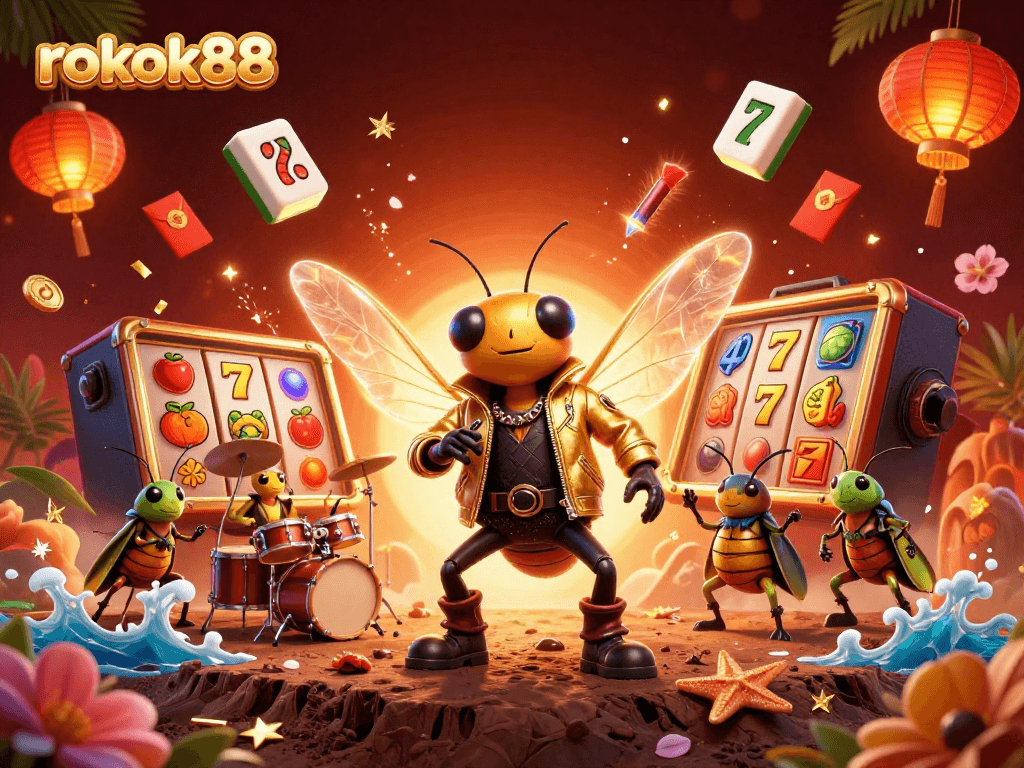 Experience thrilling moments with rokok88's vibrant slot games featuring dynamic characters and rich visuals.
