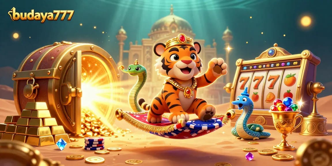 Budaya777 menyajikan sultan harimau memukau dalam arena bertema slot gaya kasino.