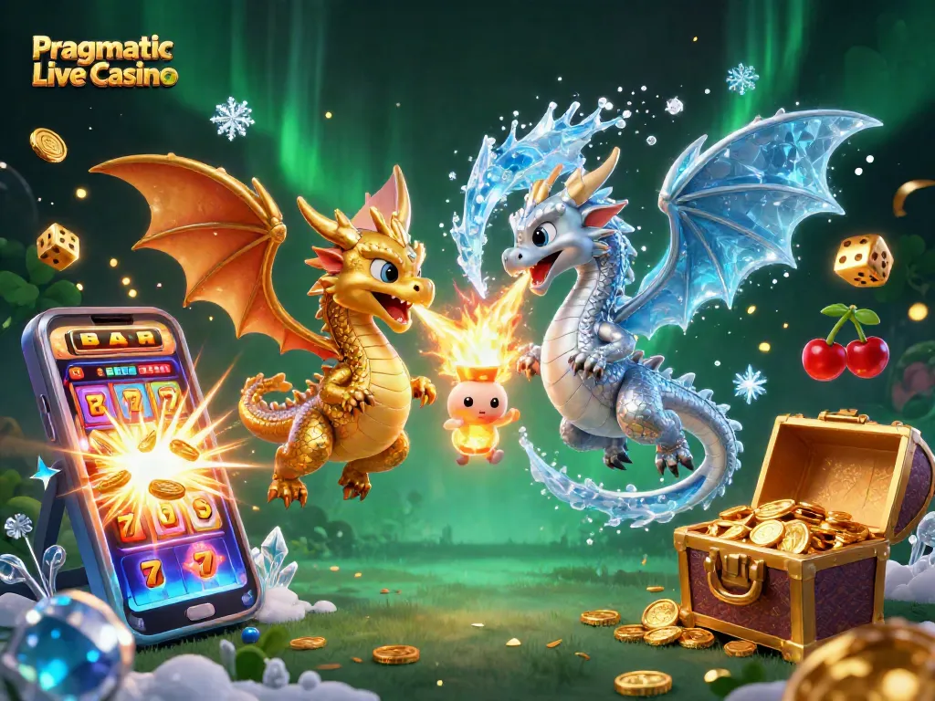 Experience thrilling action at Pragmatic Live Casino, with dynamic dragons and rich gaming elements.