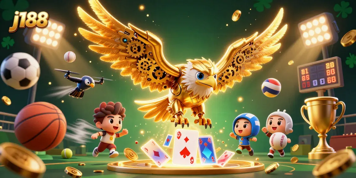 Experience thrilling gameplay with j188's animated features and dynamic casino elements.