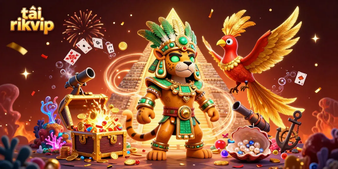Engage with the thrill of tải rikvip as you explore a vibrant 3D casino world with rich details.