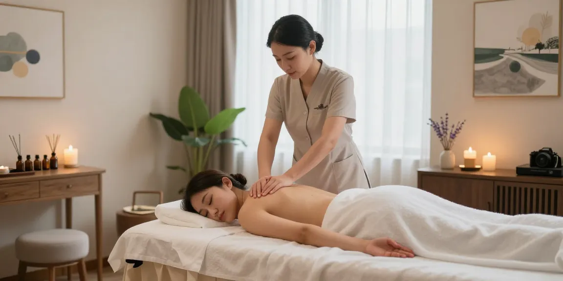 Relaxing treatment at 분당구오피 with soothing ambiance and professional services.