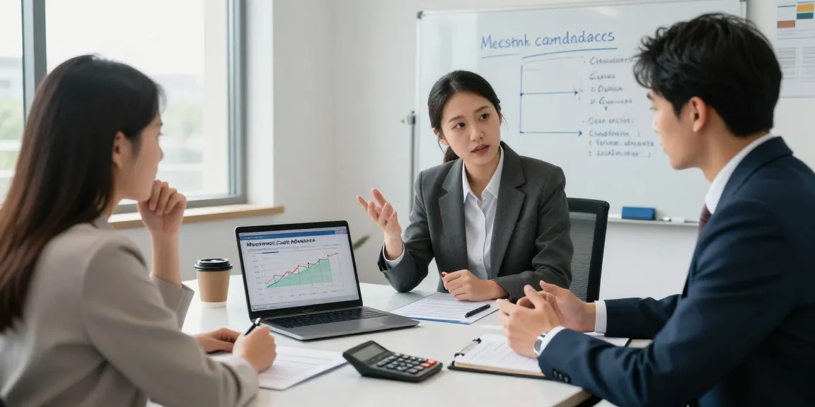 Discussing if merchant cash advances are expensive during a professional finance meeting