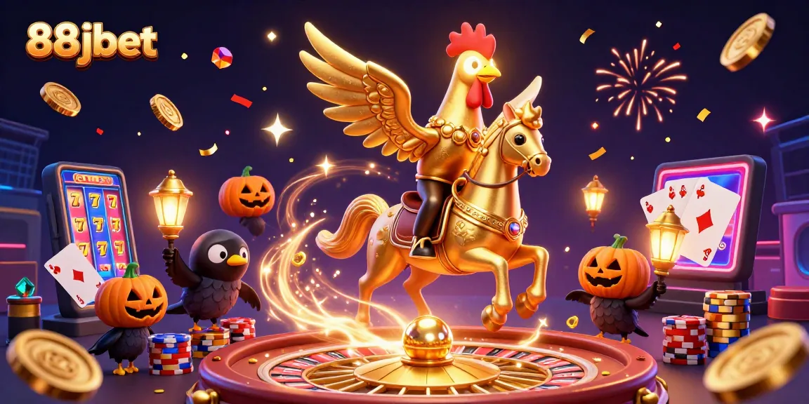 Engage in thrilling action at 88jbet with golden rooster adventures and vibrant casino elements.