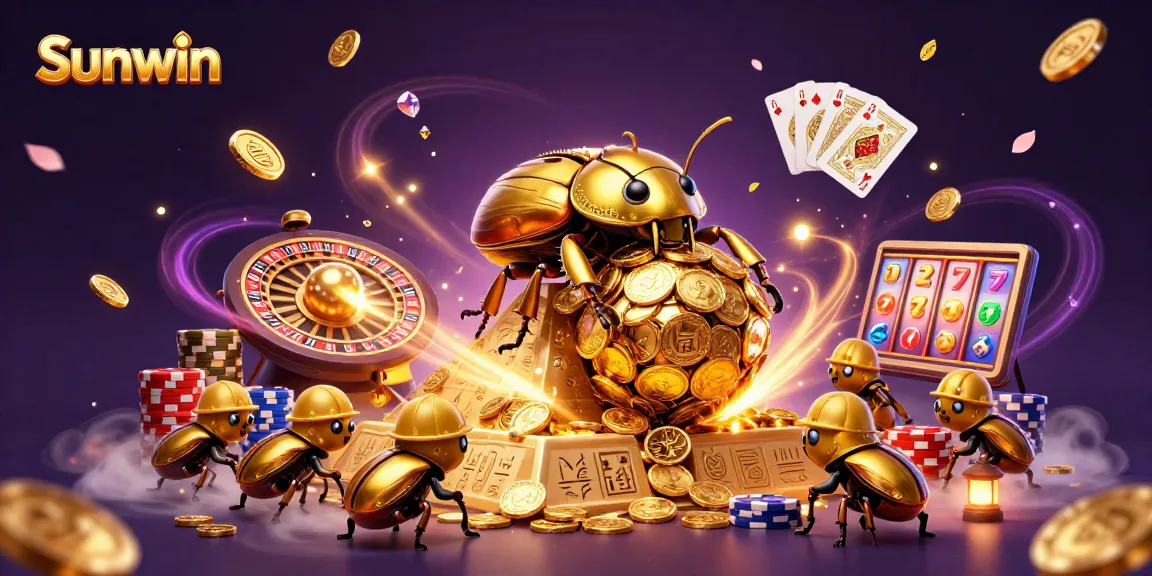 Experience immense fun at Sunwin with vivid visual elements, rich gameplay, and dazzling casino symbols.