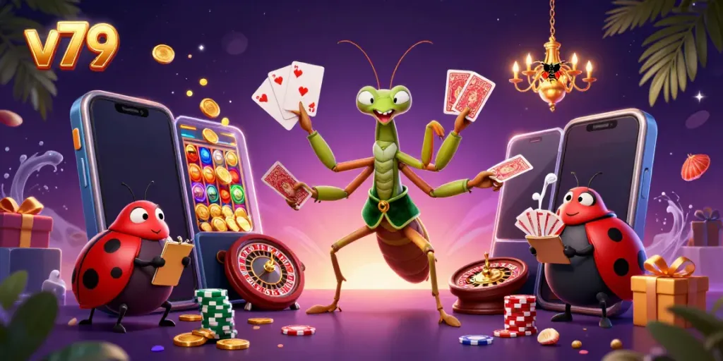 Experience thrilling gameplay at v79 with our vibrant online casino, featuring unique characters and dynamic elements.