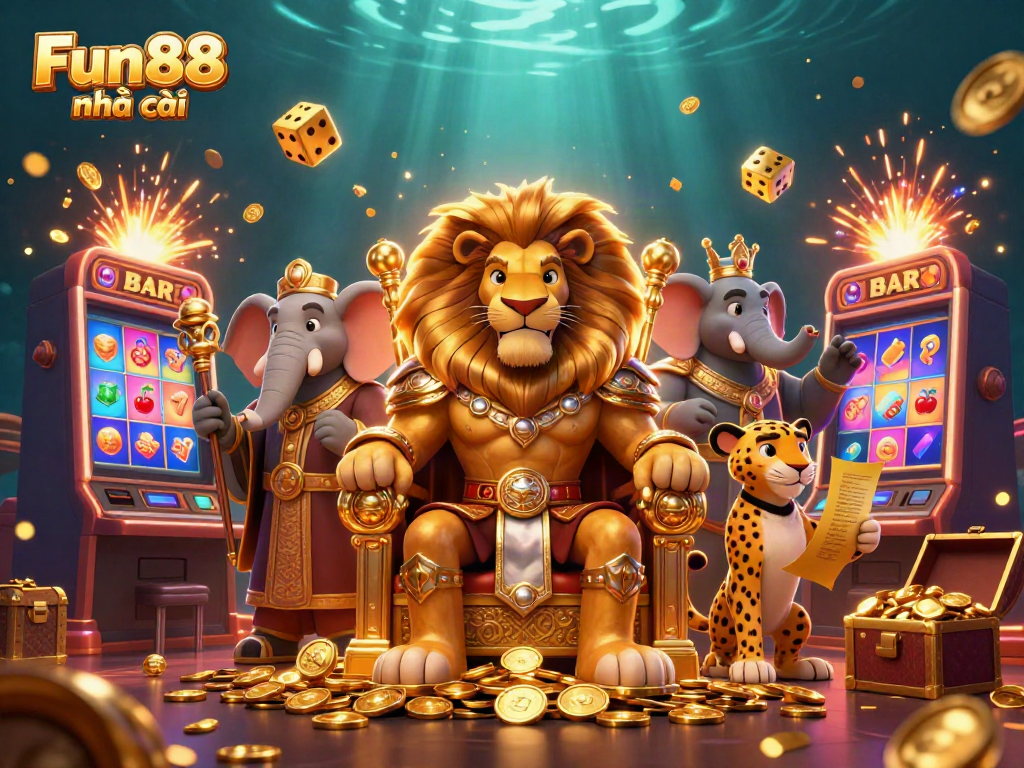 Spin slots and win big with Fun88 nhà cái in a vibrant, dynamic casino scene.