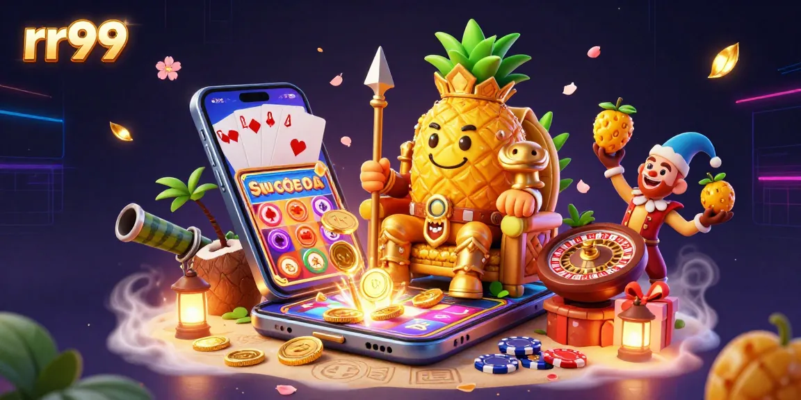Engage in exciting gameplay at rr99 with vibrant casino characters and action-packed elements.