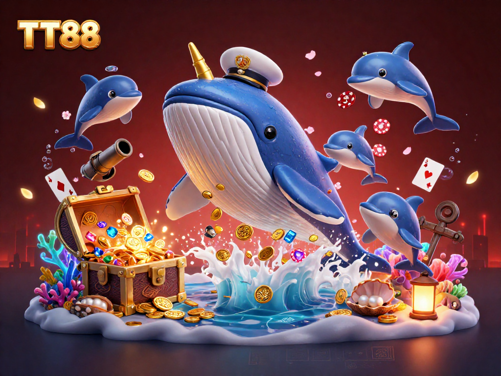 TT88 offers an immersive online gambling experience with vibrant visuals and characters immersing players in action.