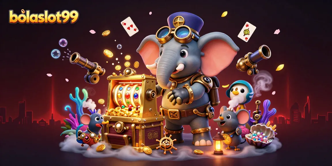 Experience the excitement of bolaslot99 with vibrant 3D slots and dynamic casino elements.