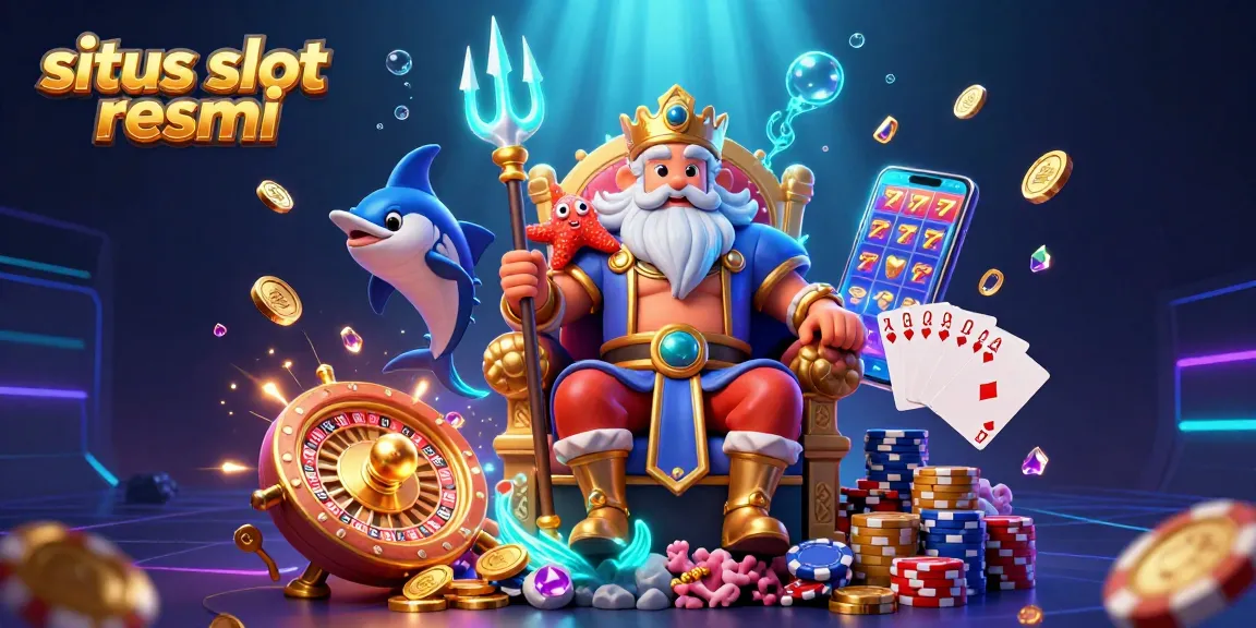 Experience the thrill of playing slots at situs slot resmi with vibrant characters and dynamic casino elements.